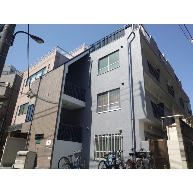 建物外観　お電話でお問い合わせを頂くとスムーズです♪