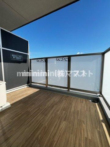 バルコニー　他号室参考写真です