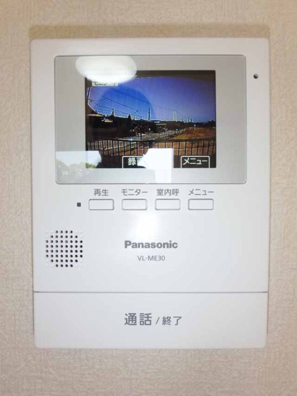 セキュリティ　モニターホン付きで来客時も安心です♪（イメージ）