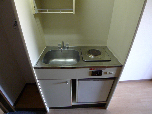 キッチン　写真は別のお部屋)ＩＨコンロ付き！