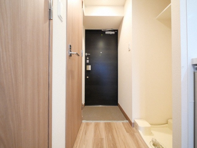 玄関　落ち着いた玄関です