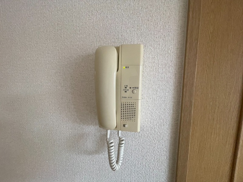 セキュリティ　インターホンは通話ができるので急な訪問があっても安心です