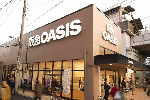 スーパー　阪急オアシス 姫島店（スーパー）まで440m