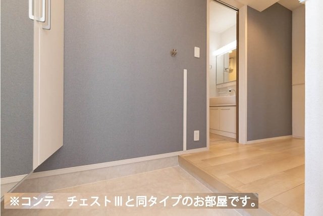 玄関　ゆったりとした玄関です