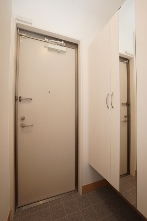 玄関　落ち着いた玄関です