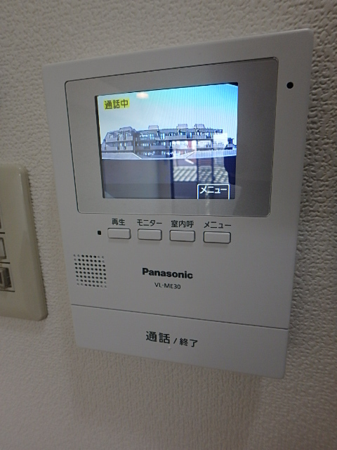 セキュリティ　来訪者の顔の見える安心感。