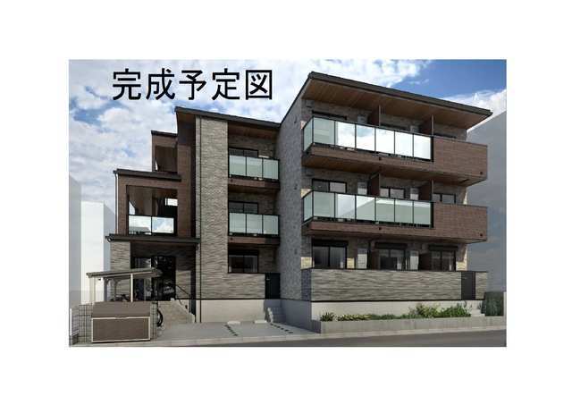 建物外観　完成パース