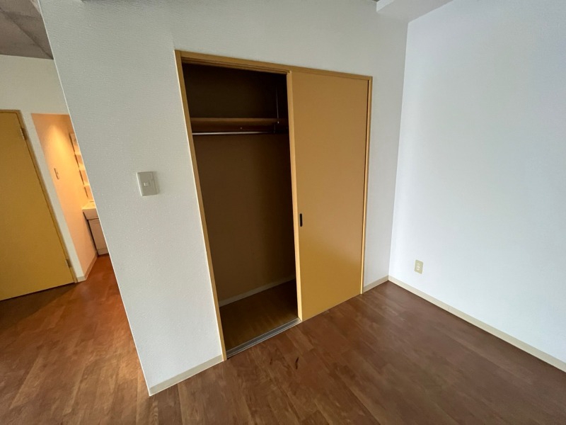 収納　クローゼット。荷物がたくさんあっても問題ないですね。