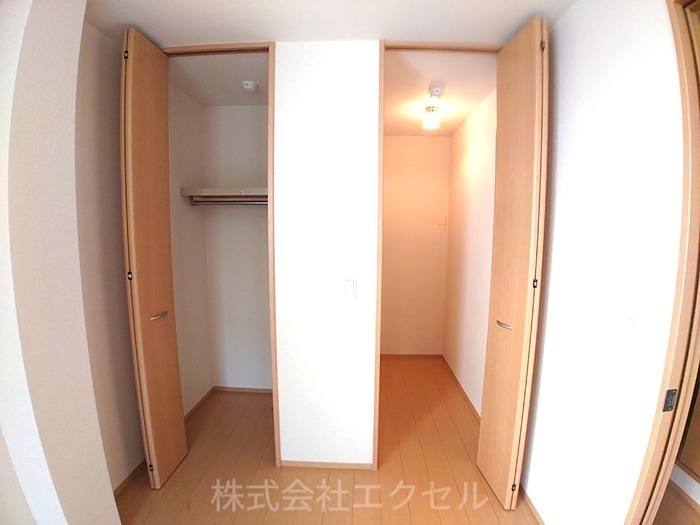 収納　クローゼットです。