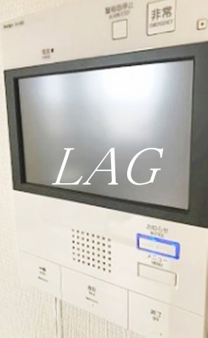 セキュリティ　モニター付きインターホンです。
