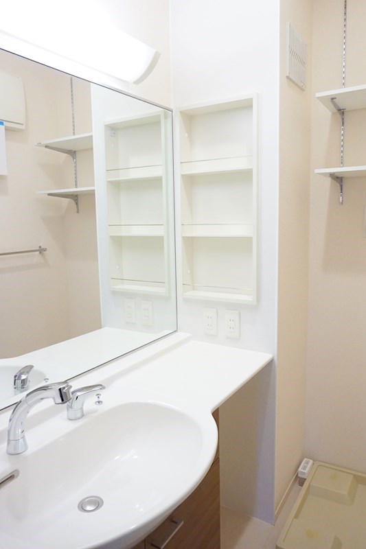 洗面設備　※同タイプのお部屋の写真です