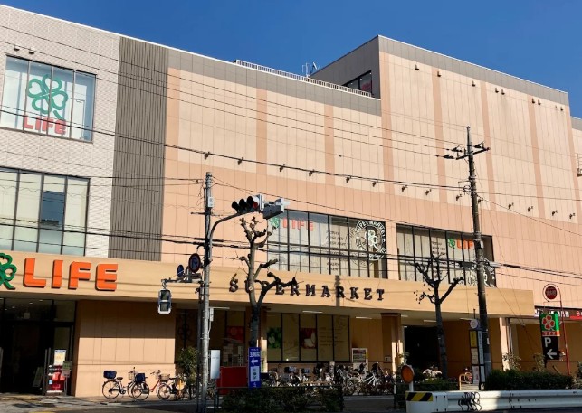 スーパー　ライフ東馬込店（スーパー）まで185m