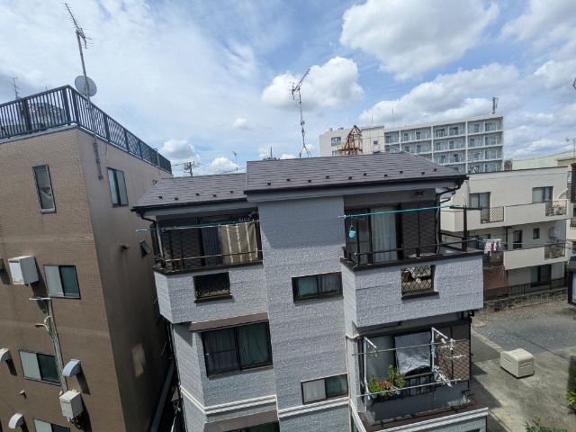 眺望　クリーニング中