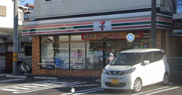 コンビニ　セブンイレブン横須賀大津町店（コンビニ）まで680m