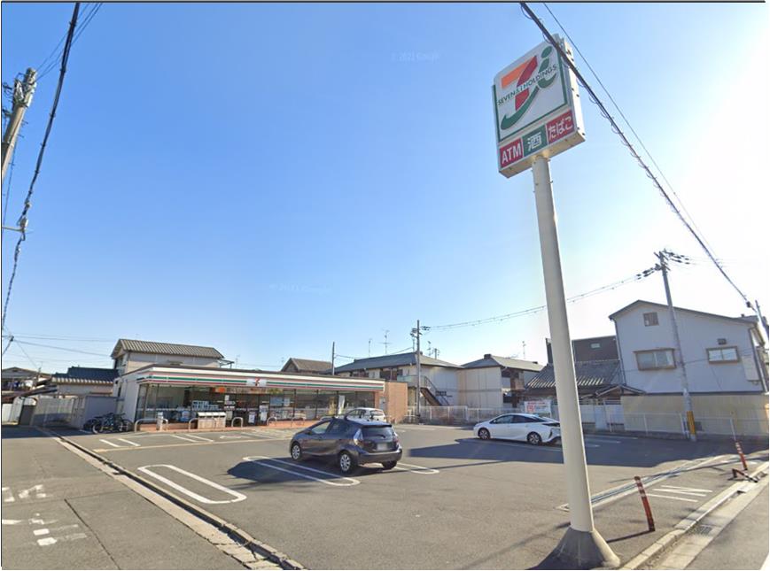 コンビニ　セブンイレブン 東大阪森河内西2丁目店（コンビニ）まで133m
