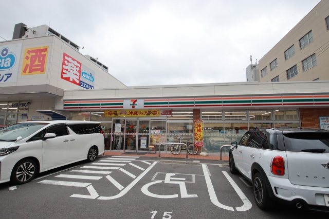 コンビニ　セブン-イレブン 名古屋代官町店（コンビニ）まで200m