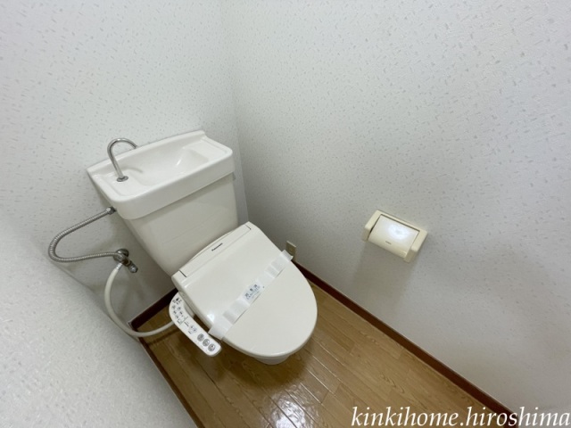 トイレ　綺麗なトイレ。