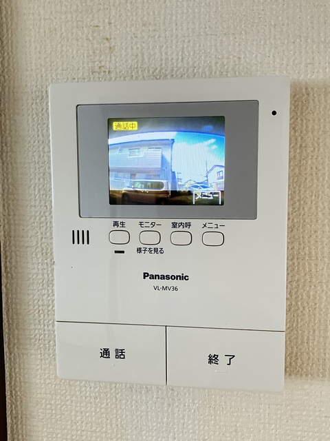セキュリティ　※別のお部屋の参考画像です。現況優先。