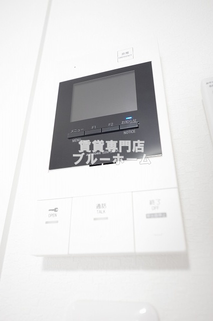 セキュリティ　TVモニター付きインターフォン！