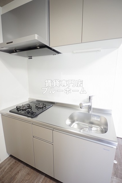 キッチン　2口コンロのシステムキッチン！