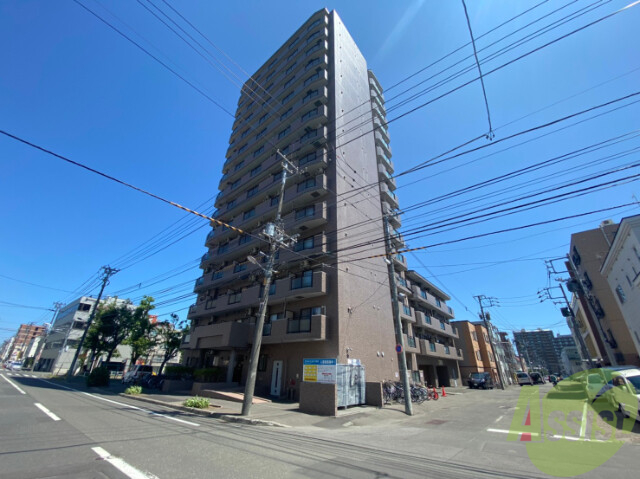 建物外観　札幌市北区北１５条西「スカイヒルズＮ１５」