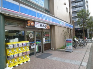 コンビニ　ローソン月島駅前店（コンビニ）まで84m