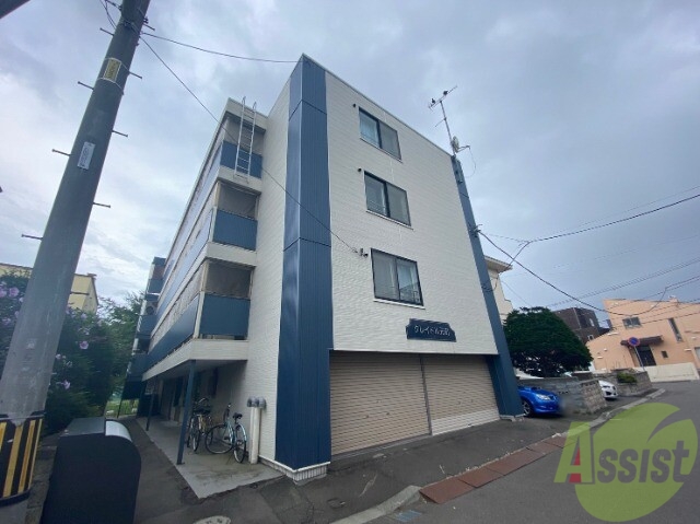 建物外観　札幌市東区北２２条東「クレイドル元町」