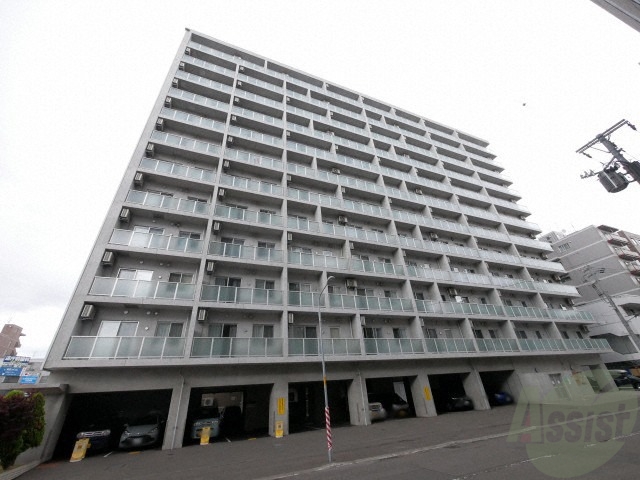 建物外観　札幌市北区北十七条西「クラークマンションＮ１７」