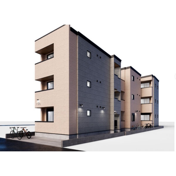 建物外観　完成パース