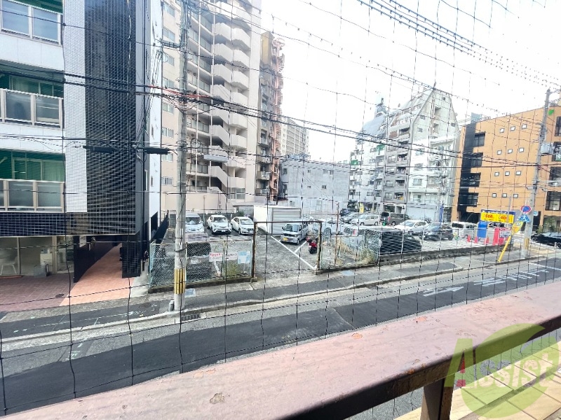 バルコニー　風通しの良いバルコニーです。