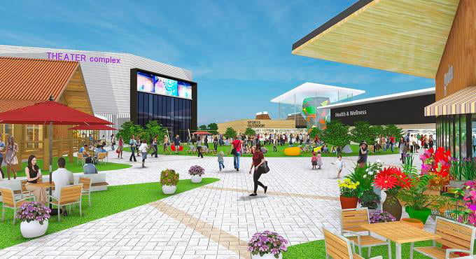 ショッピングセンター　（仮称）イオンモール八王子IC北　2025春開業（ショッピングセンター）まで1565m