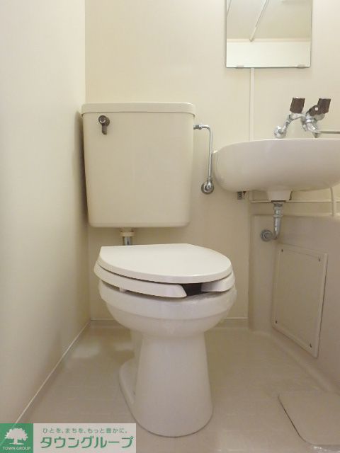 トイレ　ゆったりとした空間のトイレです