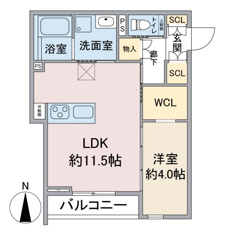 C’est merveilleuxの間取り写真