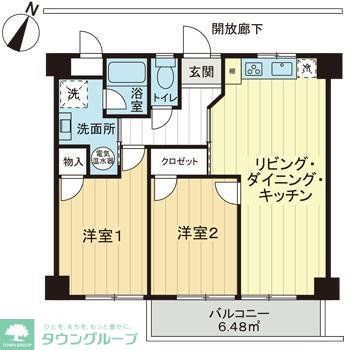 ルミネ木場公園の間取り写真