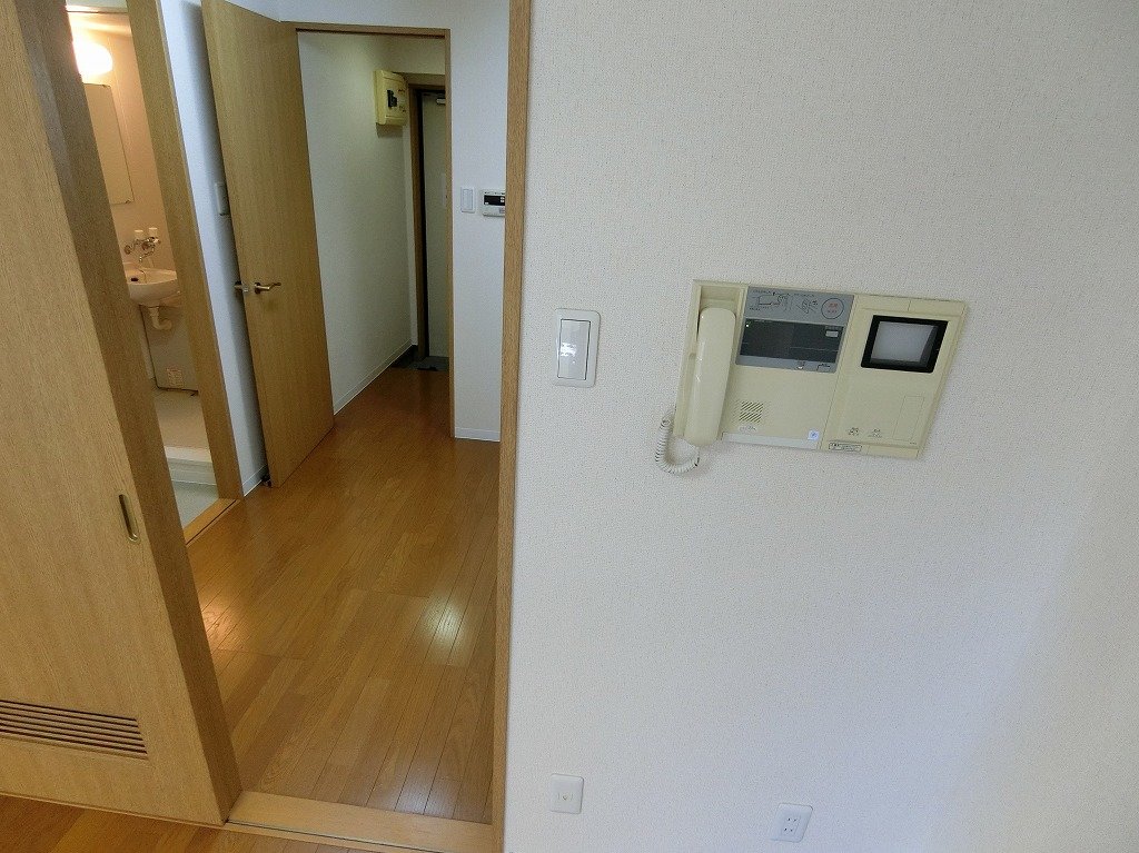 セキュリティ　ＡＬ解錠付きＴＶモニターフォン
