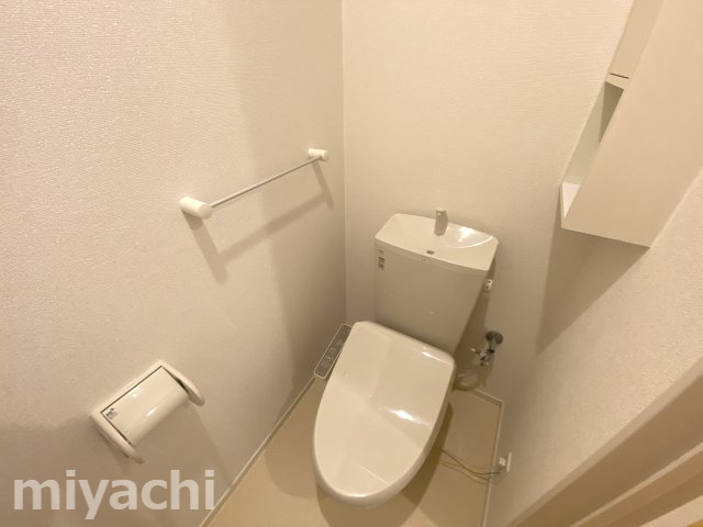 ＪＲ徳島線 鮎喰駅 徒歩5分 2階建 築7年のトイレ写真