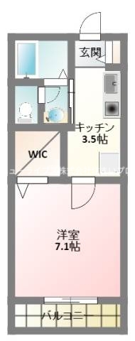 京阪本線 大和田駅 徒歩3分 2階建 築13年の間取り写真