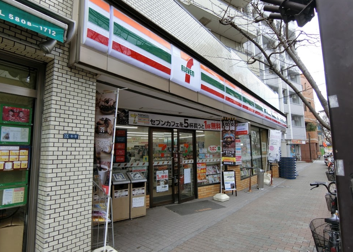 コンビニ　セブンイレブン浅草千束店（コンビニ）まで166m