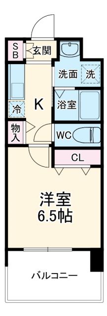 レジディア船橋Iの間取り写真
