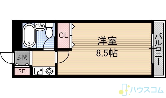 ソロ南茨木の間取り写真