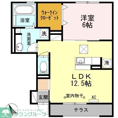 ＪＲ相模線 香川駅 徒歩10分 2階建 築11年の間取り写真