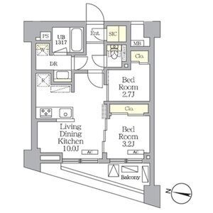 NOGATA RESIDENCEの間取り写真