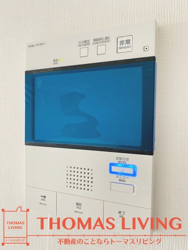 セキュリティ　TVモニターホン　※同シリーズ参考写真