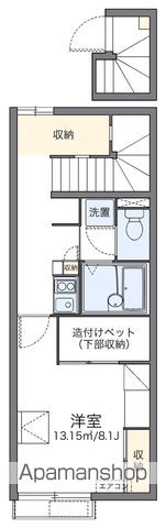 レオパレス風月の間取り写真