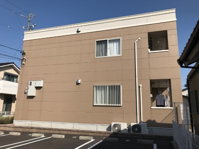 建物外観　可愛らしい外観デザインのアパートです