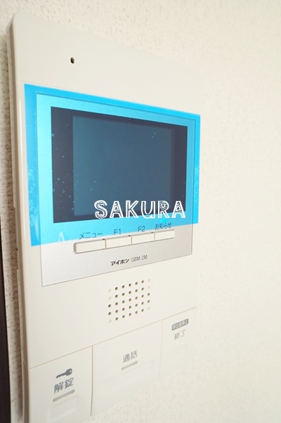 セキュリティ　女性の方でも安心のモニター付きオートロック♪