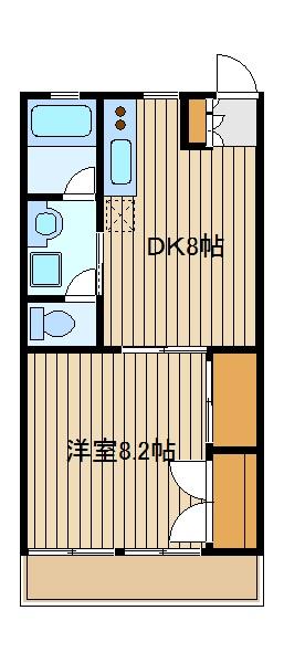 ゆたか参番館の間取り写真