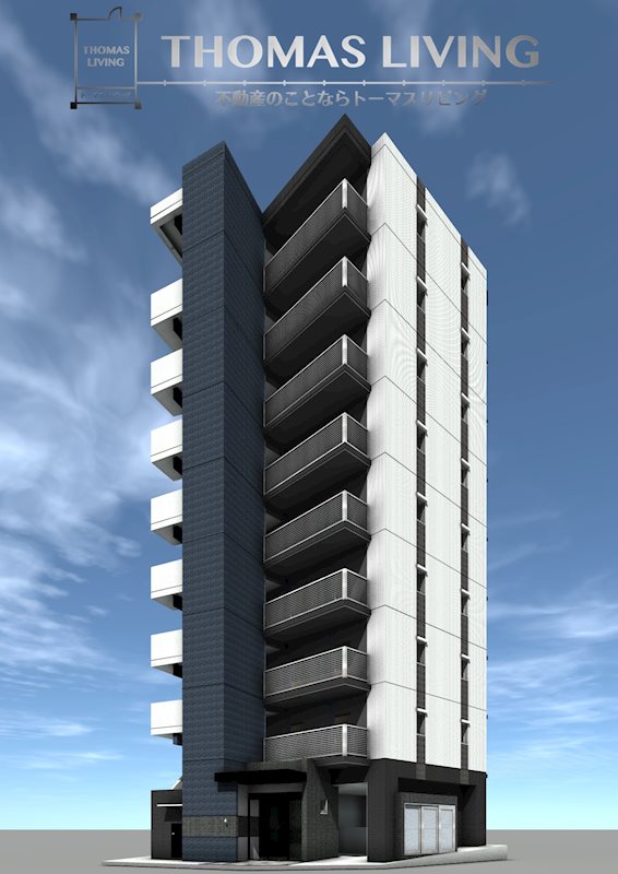 建物外観　完成予想図になります。