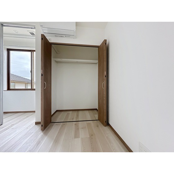 収納　同じ間取りの別部屋の画像です。