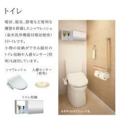 つくば市みどりの新築アパート(仮のトイレ写真
